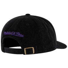 Mitchell & Ness NBA Los Angeles Lakers Cord Dad Black Cap