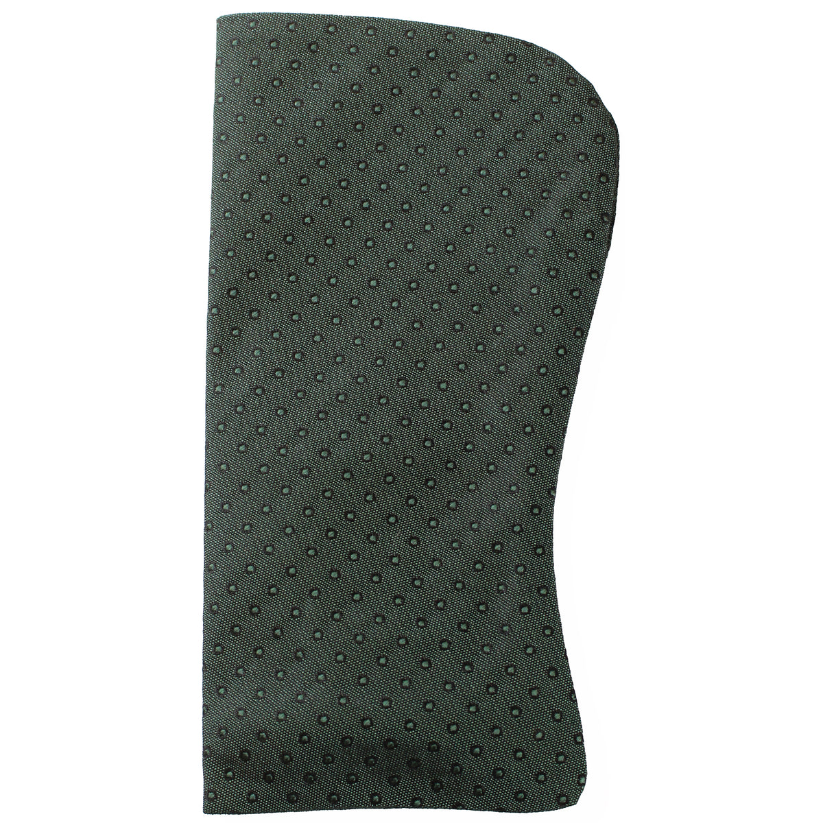 Hackett London Printed Silk Green Glasses Case