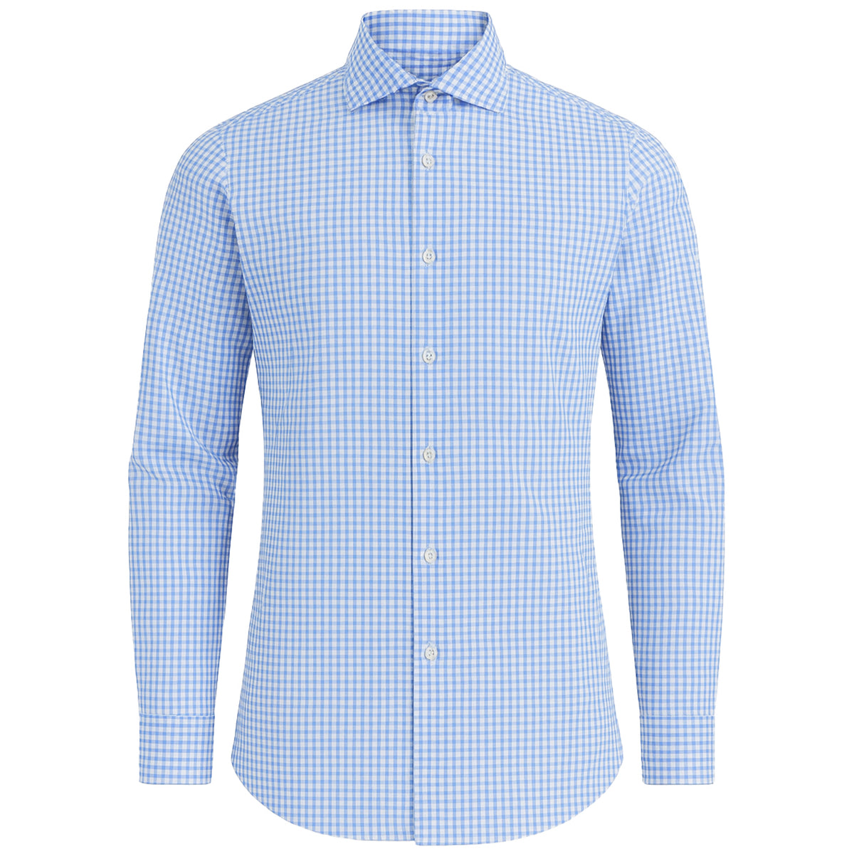 Hackett Checkered Mens Blue/White Shirt