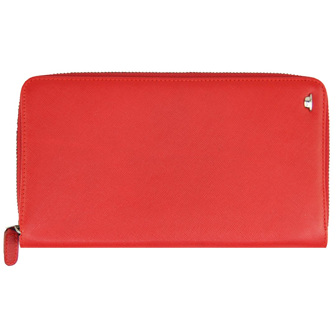 Hackett Mayfair Red Card Holder Wallet