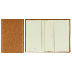 Hackett London Leather Mens Brown Card Holder