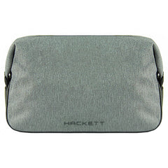 Hackett London x Aston Martin Racing Mens Grey Washbag