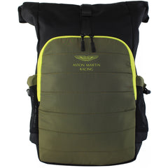 Hackett x Aston Martin Racing Olive/Black Backpack