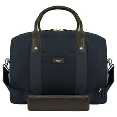 Hackett London RC Travel Flight Mens Navy Bag