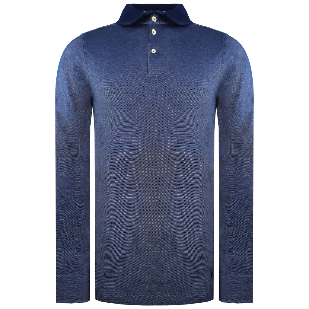 Hackett Mens Navy Polo Shirt