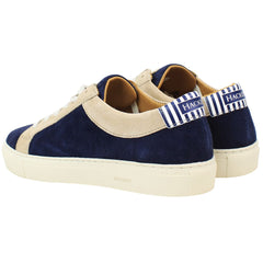 Hackett London Hunt Mens Navy Trainers