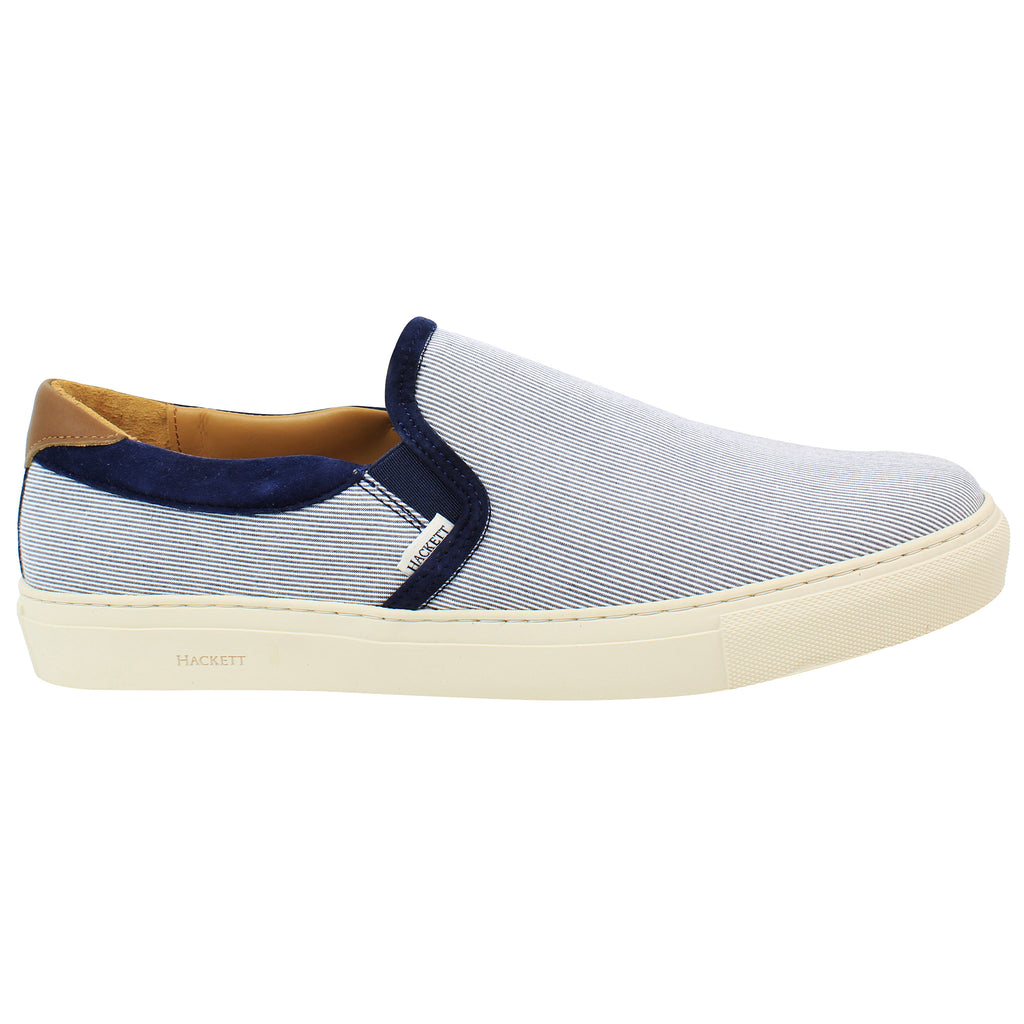 Hackett London Bonetti Mens Blue Plimsolls