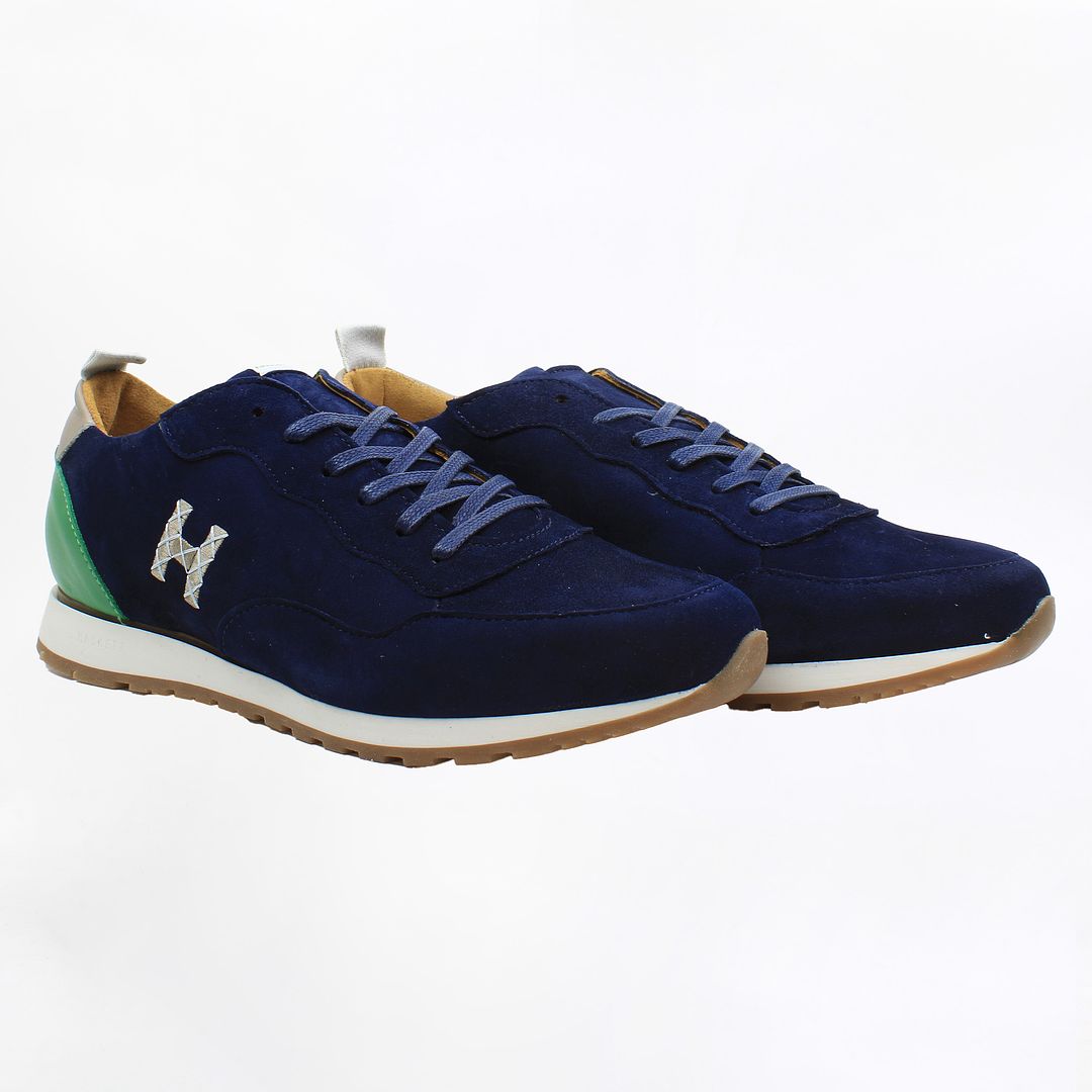 Hackett Spoiler Mens Navy Trainers NO BOX