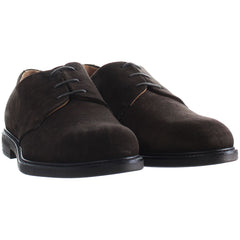 Hackett Chino PLN Derby Mens Dark Brown Shoes