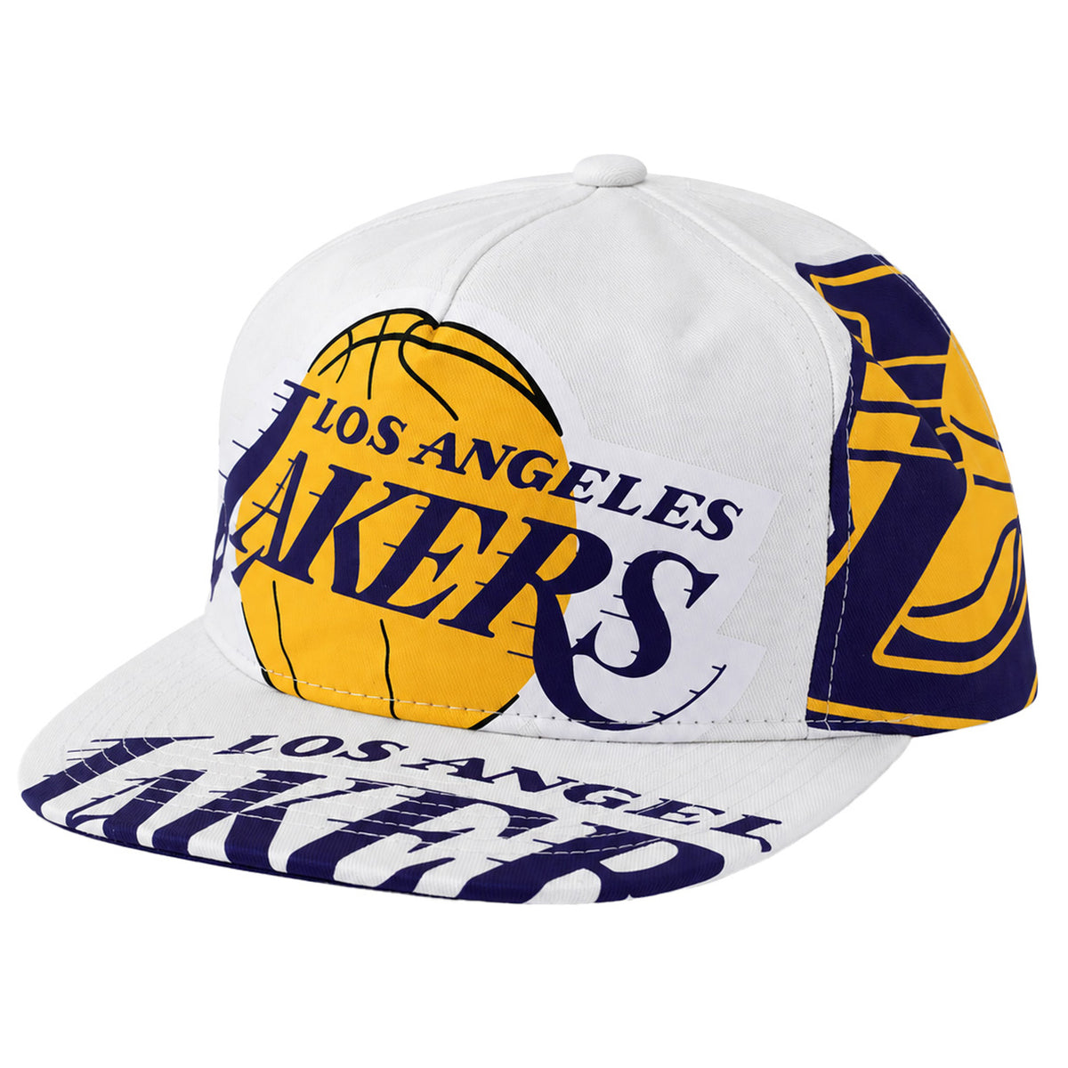Mitchell & Ness NBA Los Angeles Lakers In Your Face Deadstock White Cap