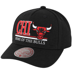 Mitchell & Ness NBA Chicago Bulls Home Of Pro Pinch Black Cap