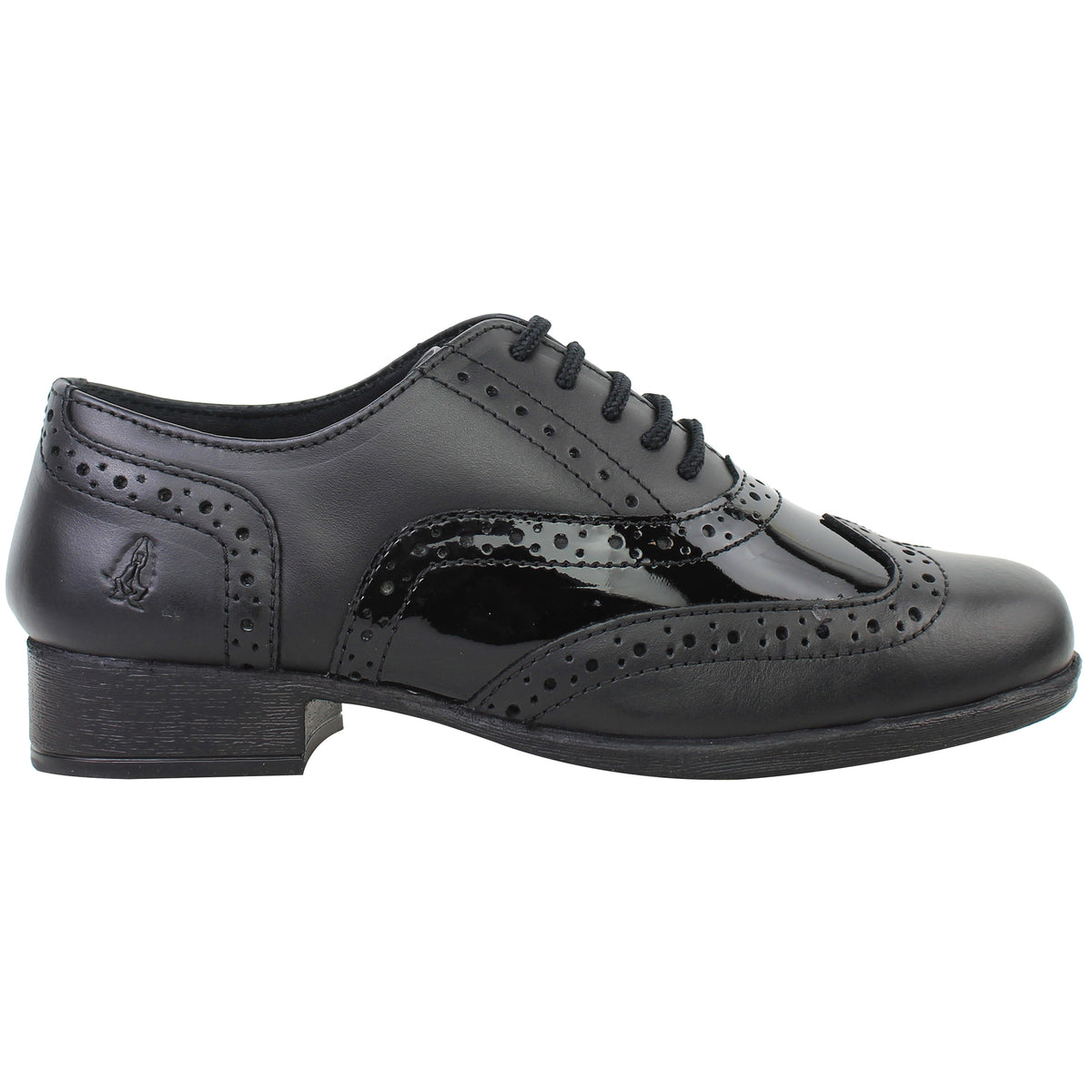 Hush Puppies Kada Kids Black Shoes