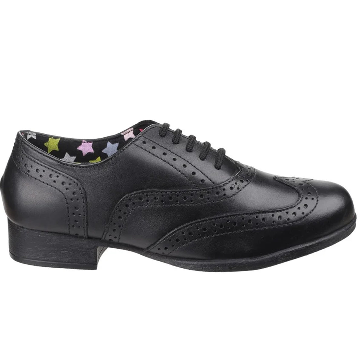 Hush Puppies Kada Kids Black Shoes