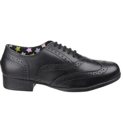 Hush Puppies Kada Kids Black Shoes