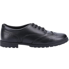 Hush Puppies Eadie Kids Black Shoes