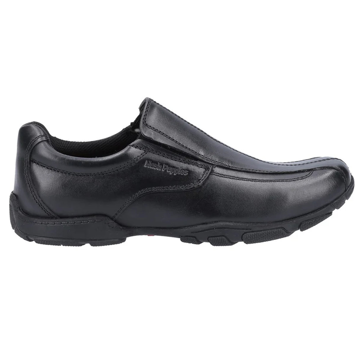 Hush Puppies Elijah Kids Black Shoes