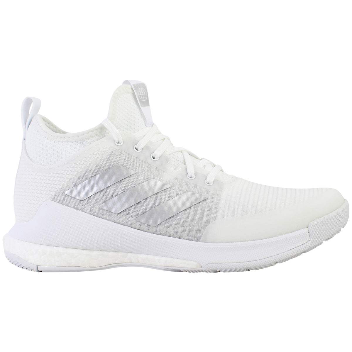 Adidas Crazyflight Mid Womens White Volleyball Shoes