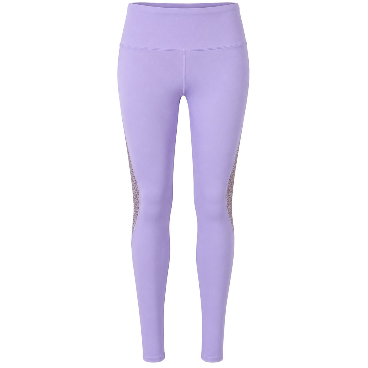 Reebok Mod Safari Poly Womens Purple Leggings