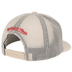Mitchell & Ness NHL Detroit Red Wings Evergreen Trucker Off White Cap