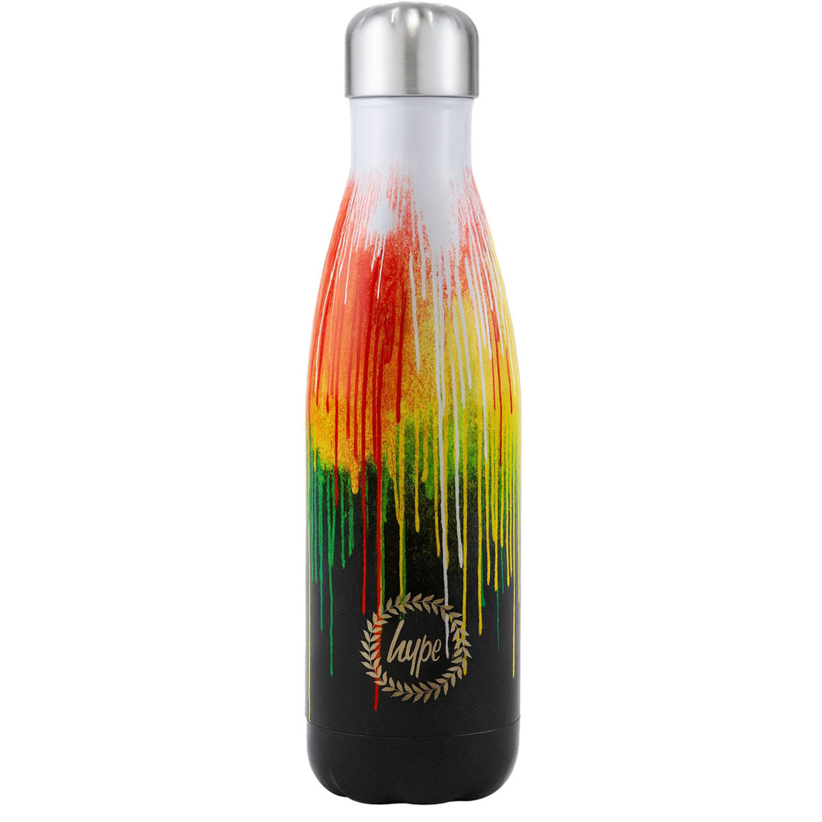 Hype 500ml Multi Drops Metal Water Bottle