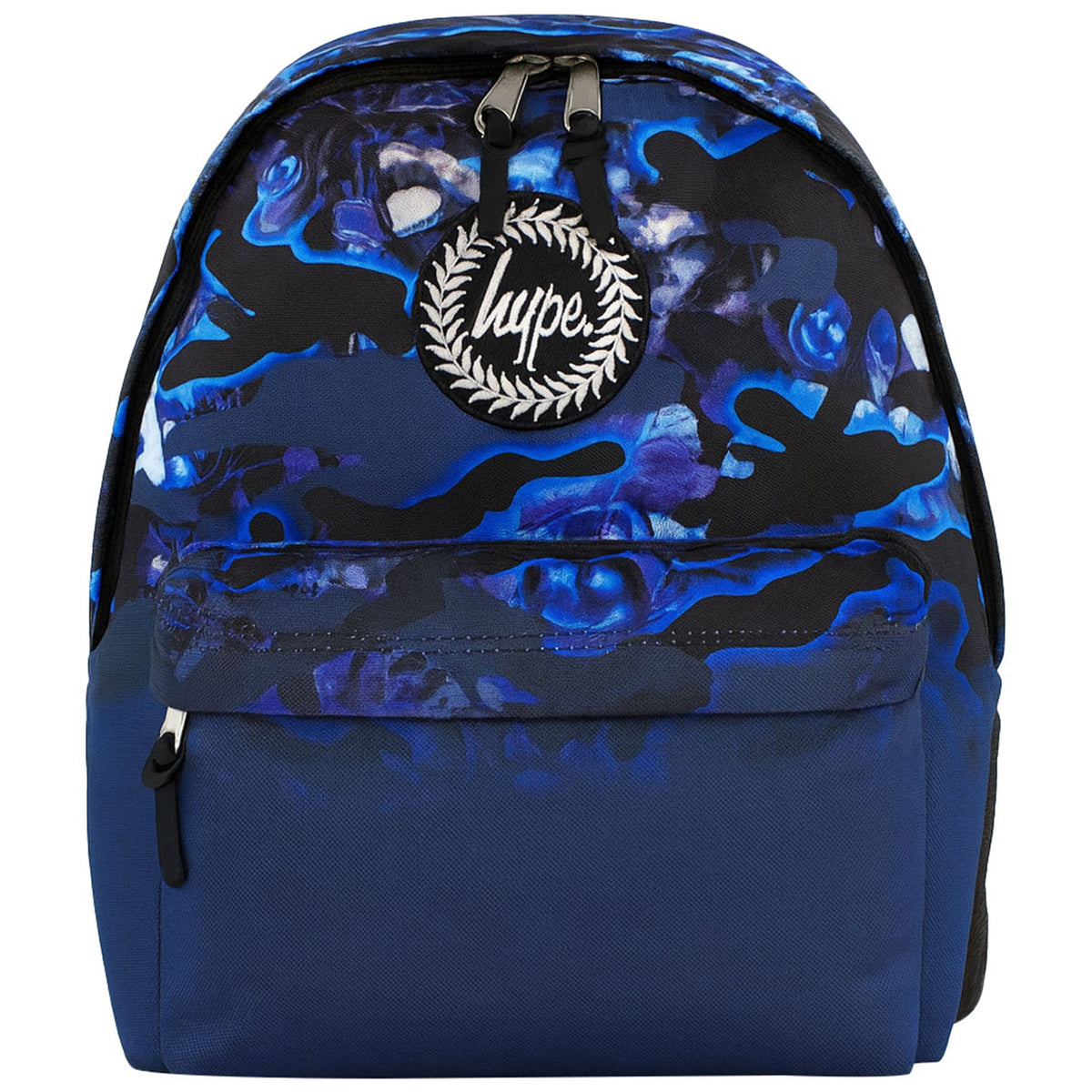 Hype Shark Smile Camo Kids Blue Backpack