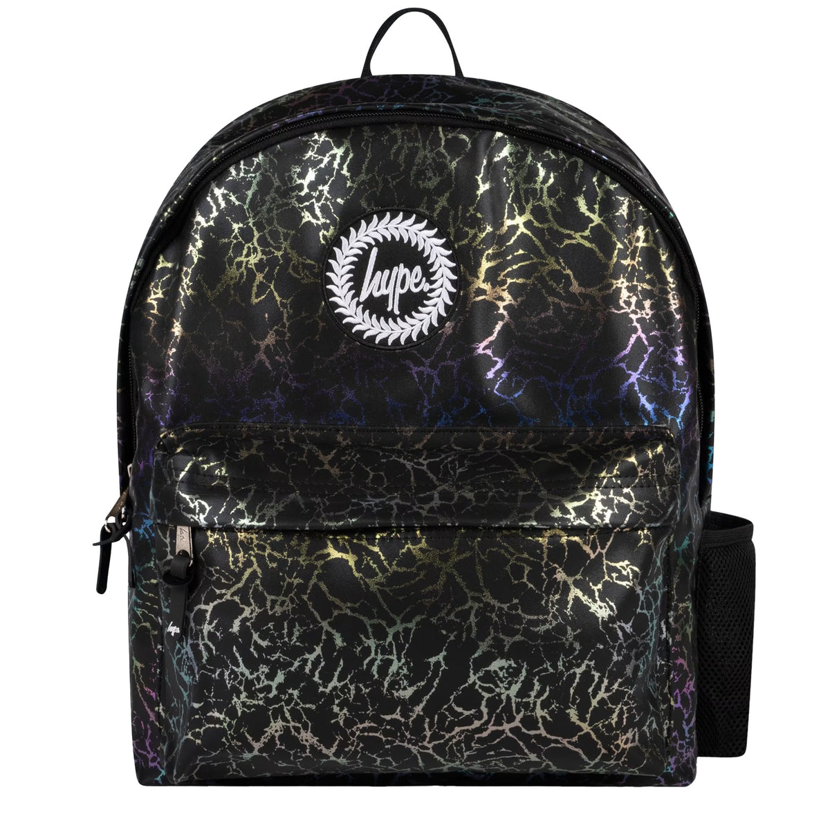 Hype Glitter Lightning Black Backpack