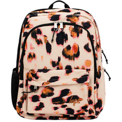 Hype Leopard Blur Beige Backpack
