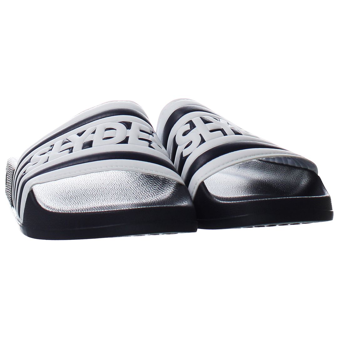 Slydes Heritage Mens Navy/White Sliders