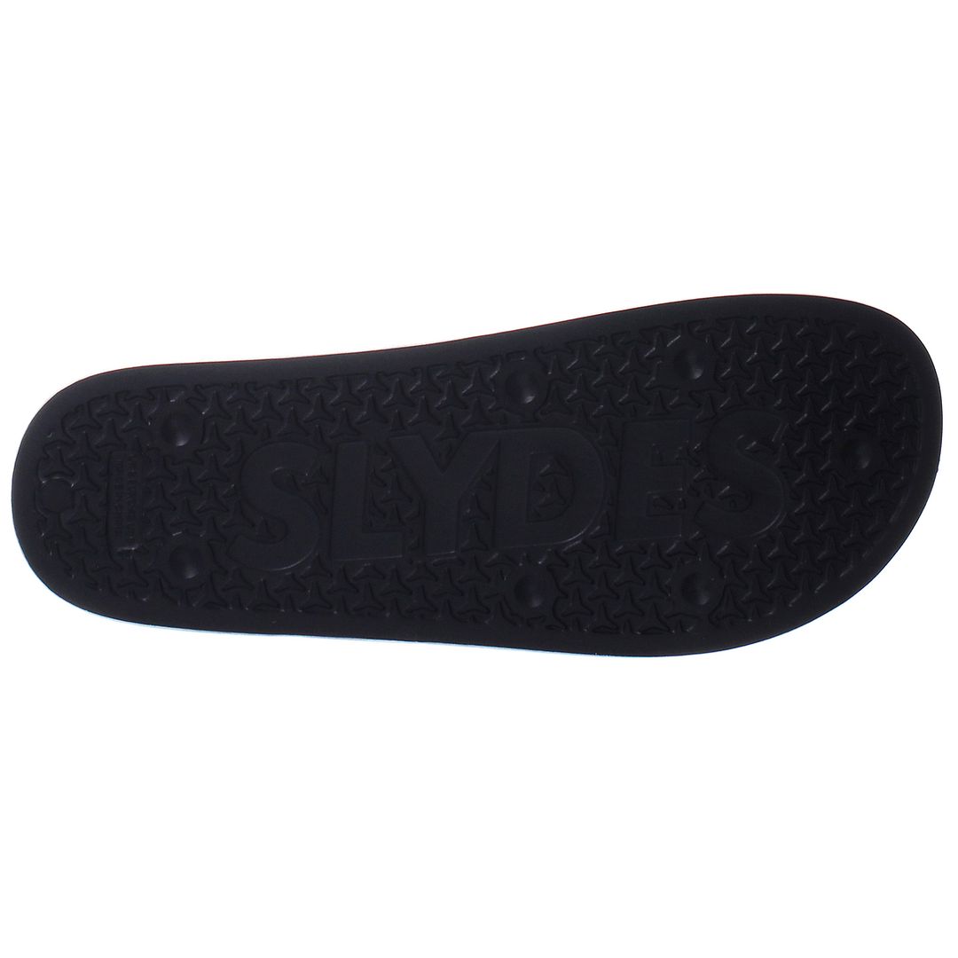 Slydes Heritage Mens Navy/White Sliders
