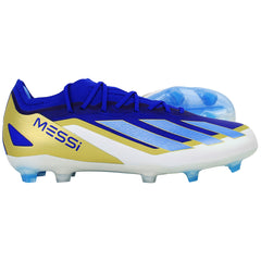 Adidas X Crazyfast Elite FG Messi Kids Blue Football Boots