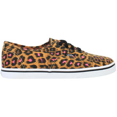 Vans Off The Wall Leopard Print Kids Brown Plimsolls