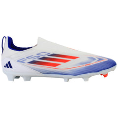 Adidas F50 League LL FG/MG Kids White Football Boots