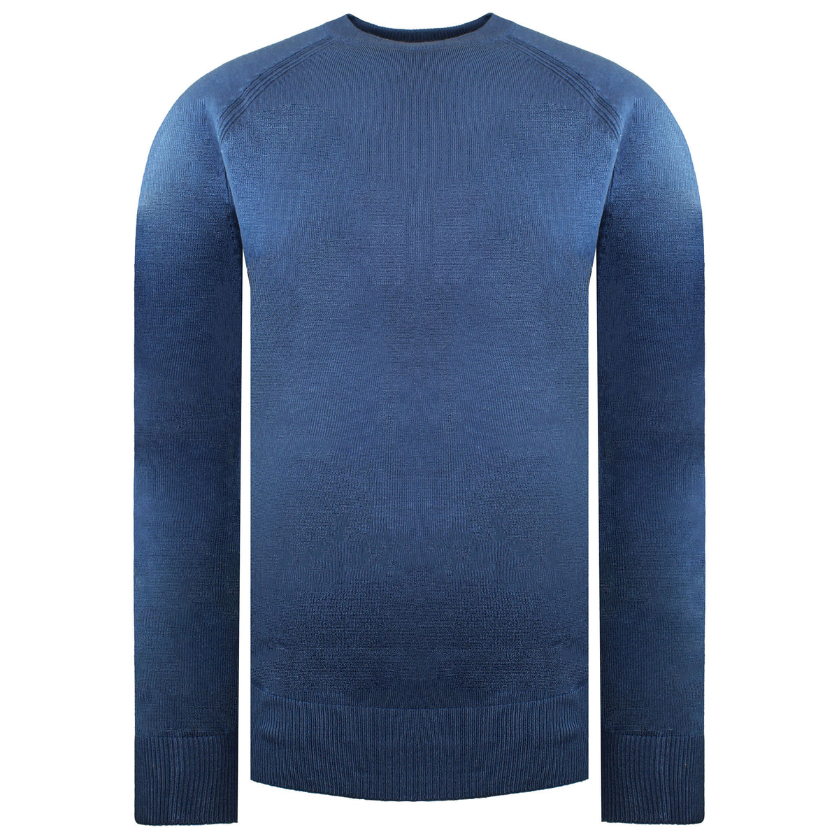 Island Green Raglan Mens Blue Golf Sweater