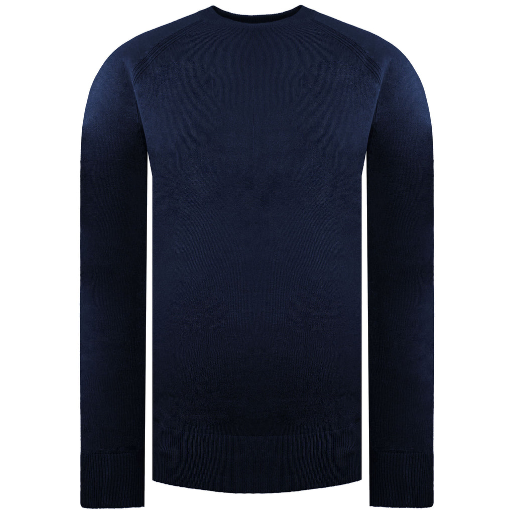 Island Green Raglan Mens Navy Golf Sweater