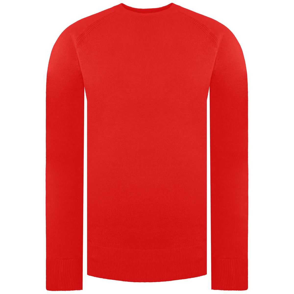 Island Green Raglan Mens Red Golf Sweater