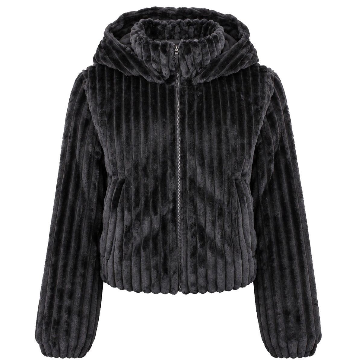 Reebok Fashion Womens Black Puffer Jacket