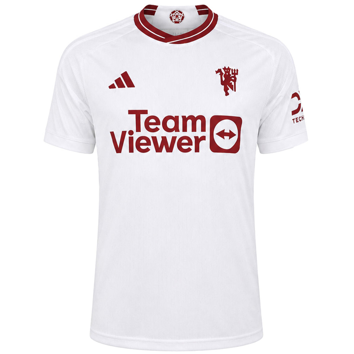Adidas 2023/24 Manchester United Mens White Third Football Shirt