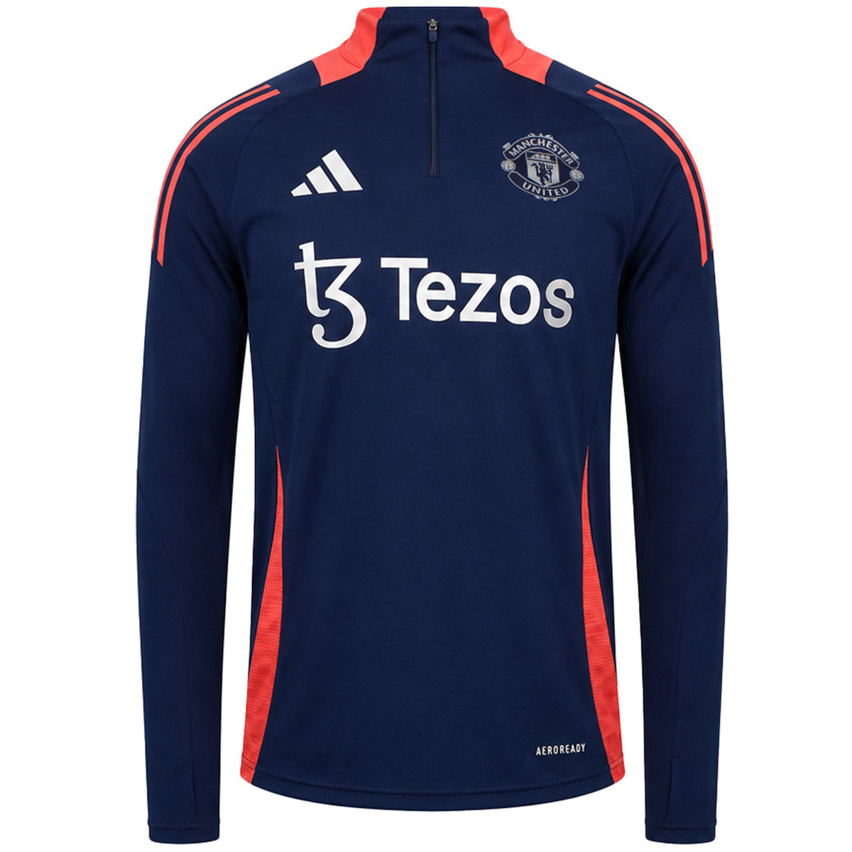 Adidas 2024/25 Manchester United Mens Navy Top