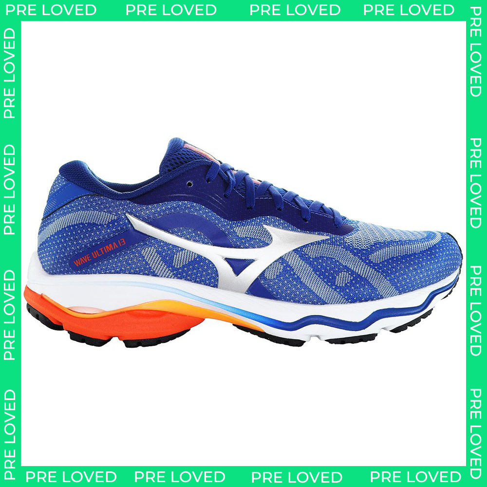 Mizuno Wave Ultima 13 Mens Blue Running Shoes NO BOX