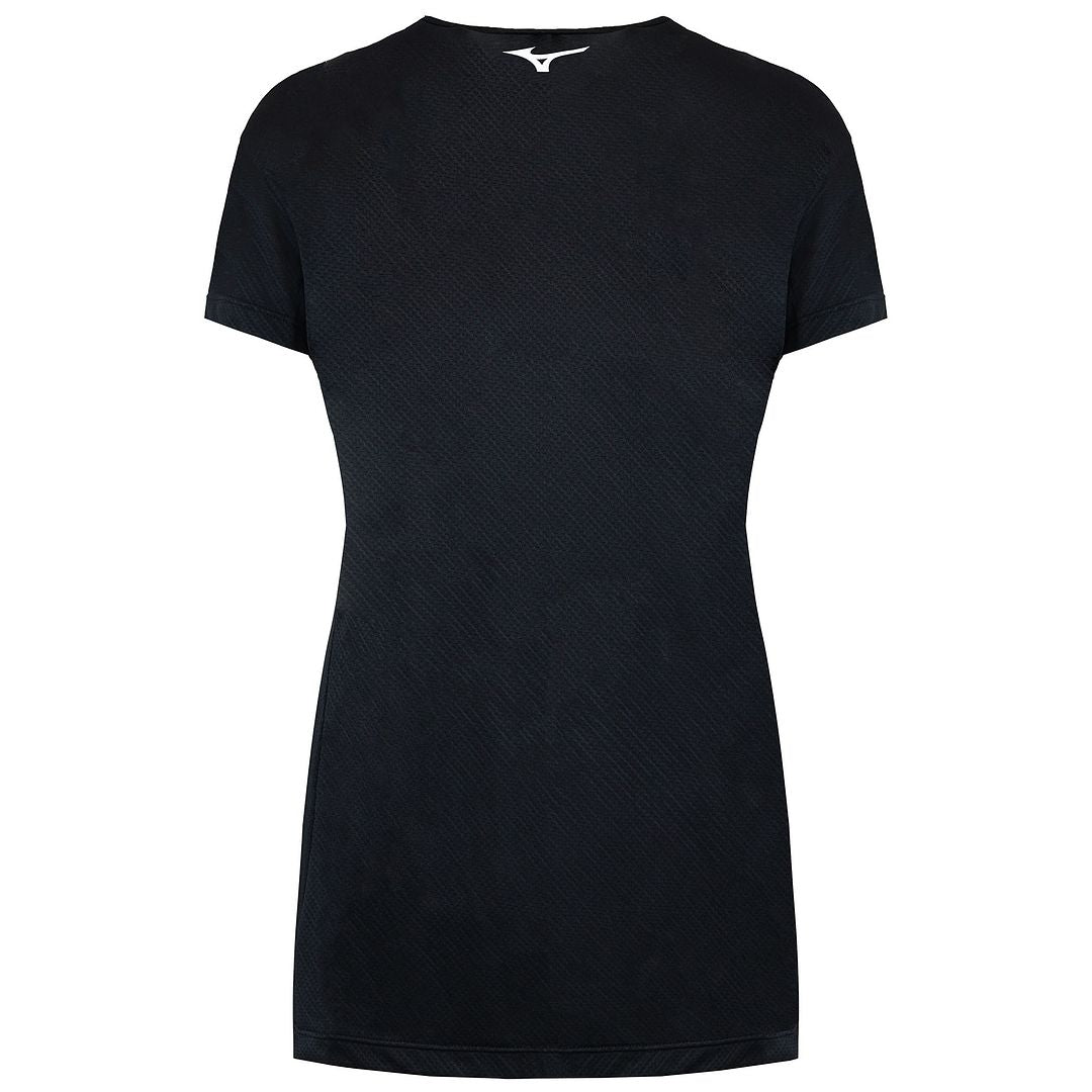 Mizuno Alpha Vent Womens Black T-Shirt