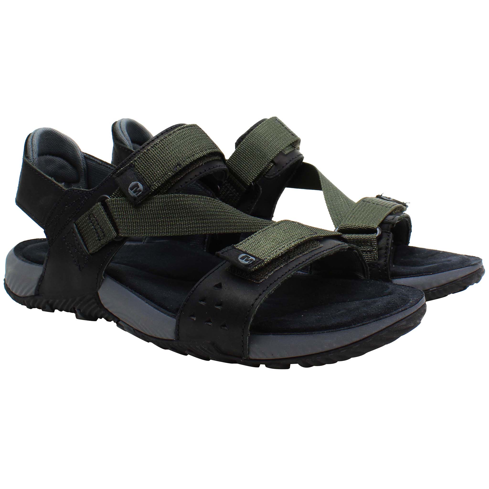 Merrell Terrant Breathable Mens Black Sandals