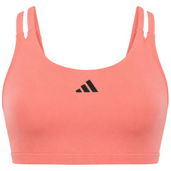 Adidas Aeroimpact Luxe Light-Support Womens Pink Sports Bra