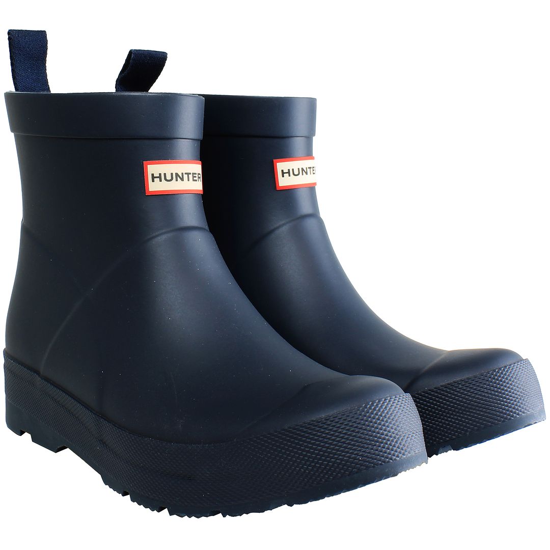 Hunter Play Kids Navy Rain Boots