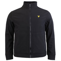 Lyle & Scott Funnel Neck Mens Black Softshell Jacket