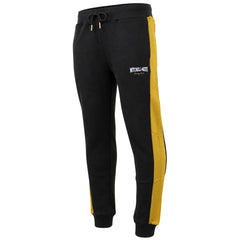 Mitchell & Ness Branded Paneled Mens Black Track Pants