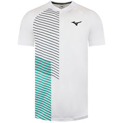 Mizuno Shadow Mens White T-Shirt