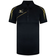 Mizuno DryLite Mens Black Polo Shirt