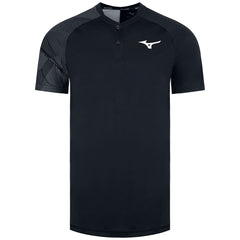 Mizuno Shadow Mens Black Polo Shirt