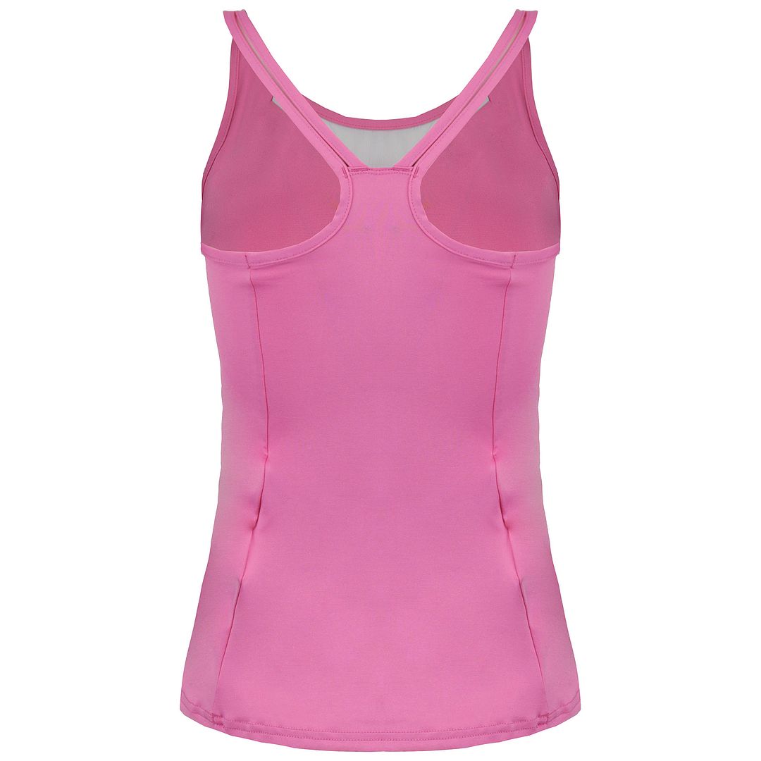 Mizuno DryLite Womens Pink/White Tank Top