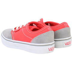 Vans Atwood Two Tone Kids Pink Plimsolls